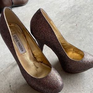 Steve Madden, sparkle heels